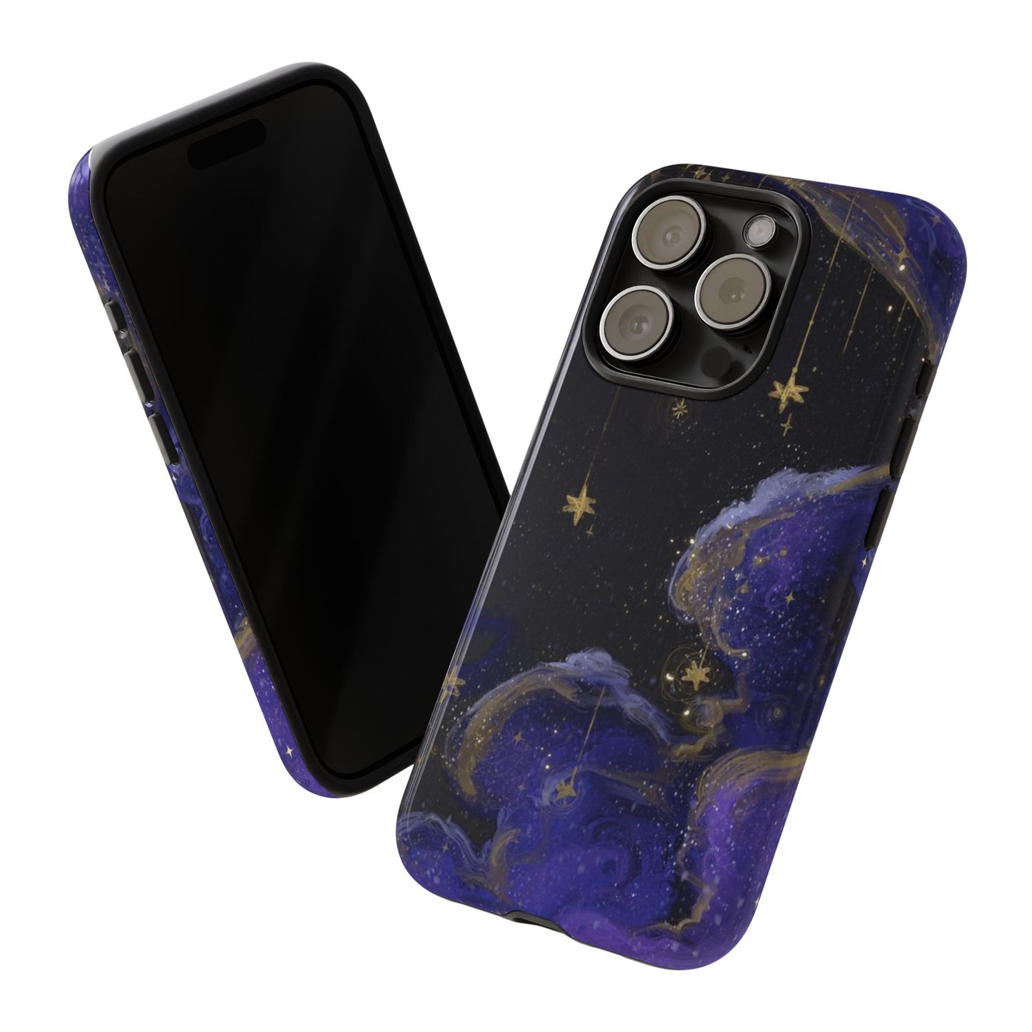 Cloudy Stars iPhone Case