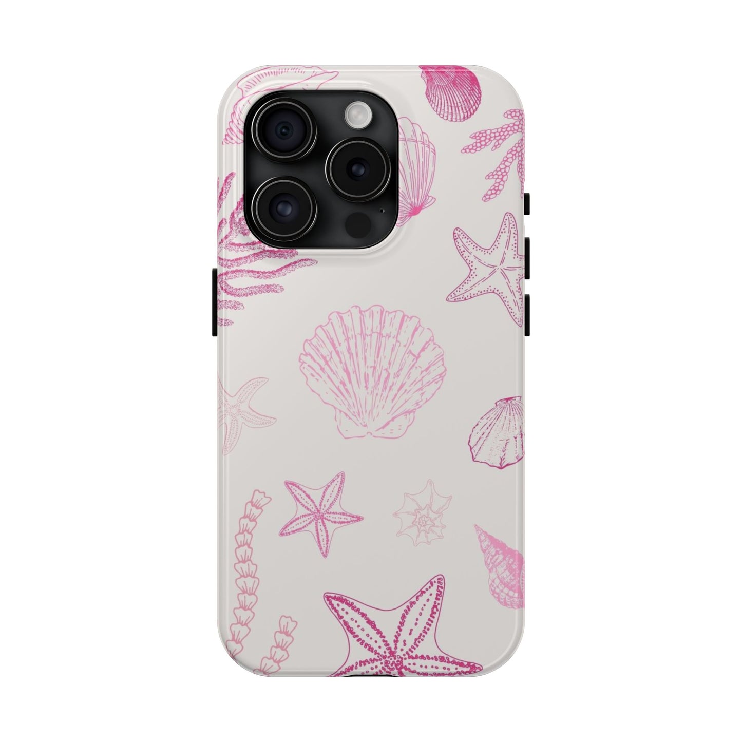 Pink Coastal Summer iPhone Case