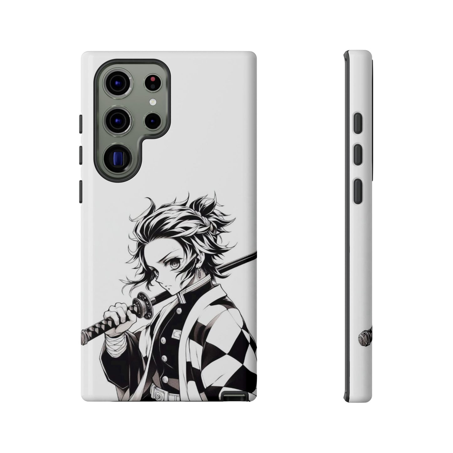 White Kamado Tanjiro Phone Case