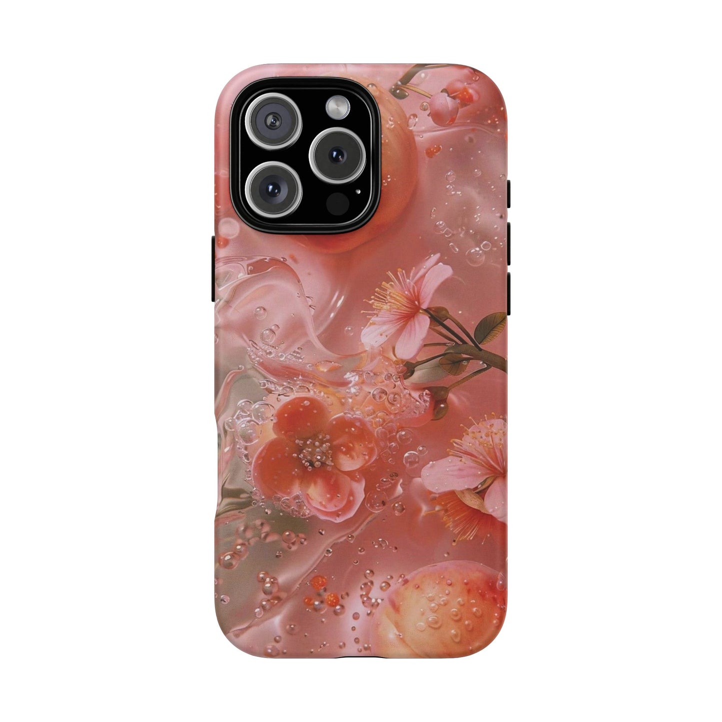 Peach Lily  iPhone Case