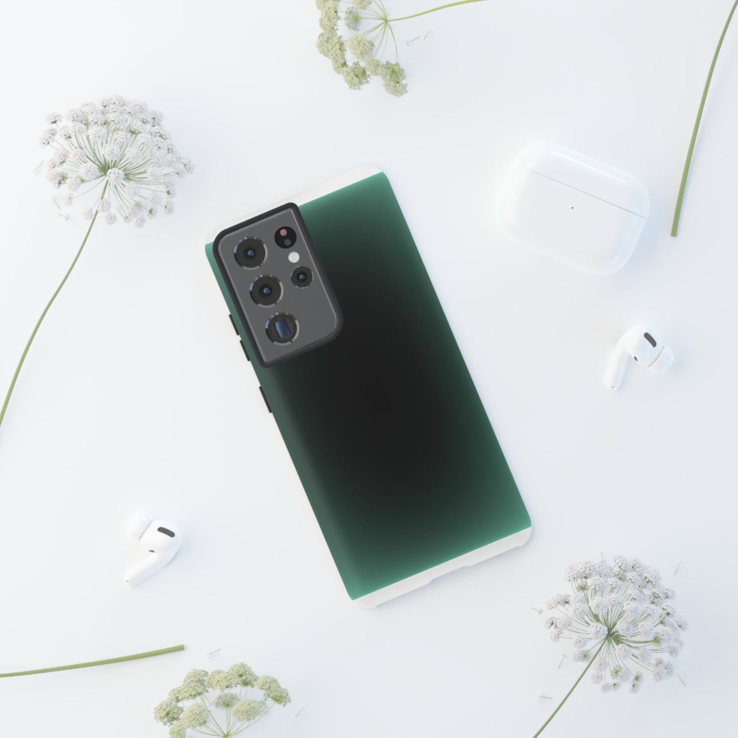 Midnight Green Aura Phone Case