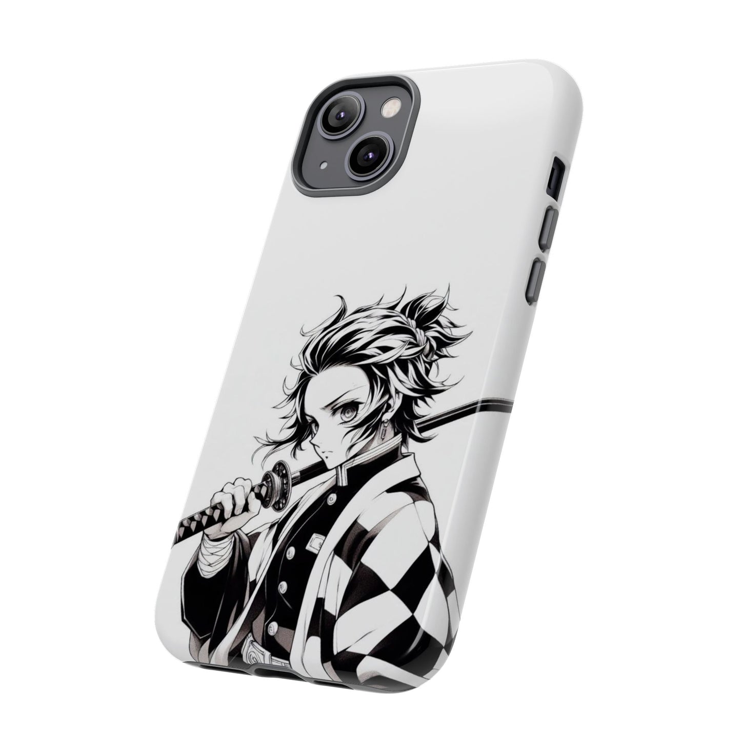 White Kamado Tanjiro Phone Case