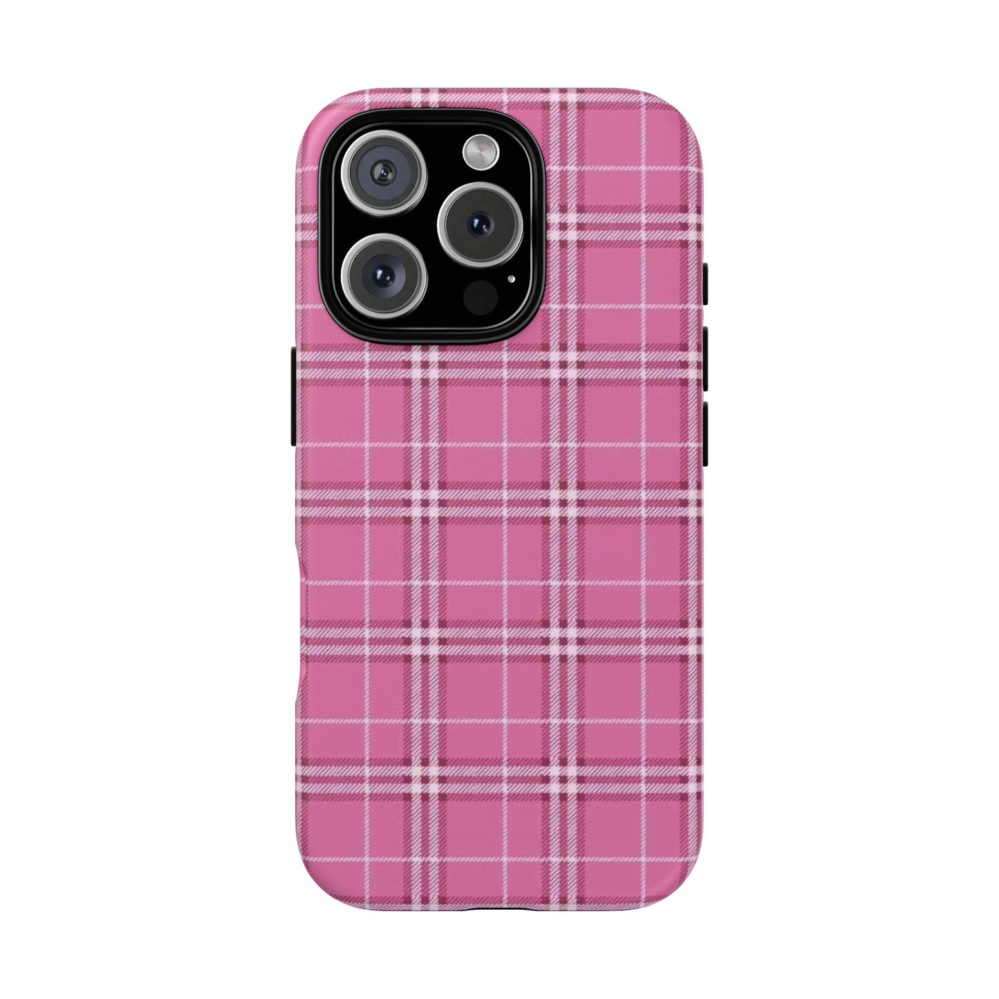 Pink Flannel iPhone Case