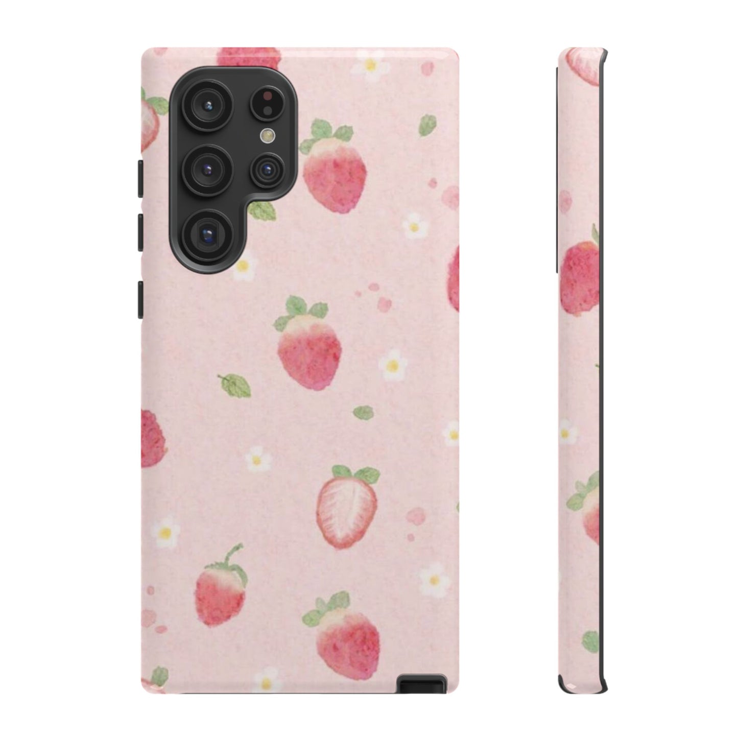 Strawberry Daisy iPhone Case