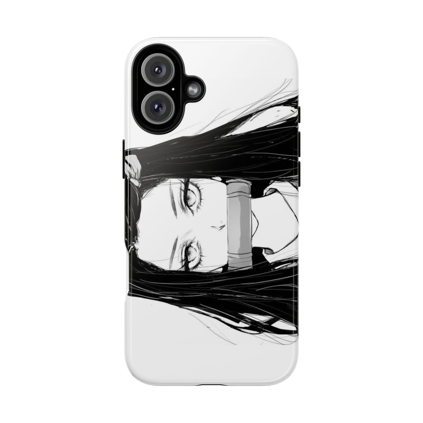 White Nezuko Kamado Clipart Phone Case