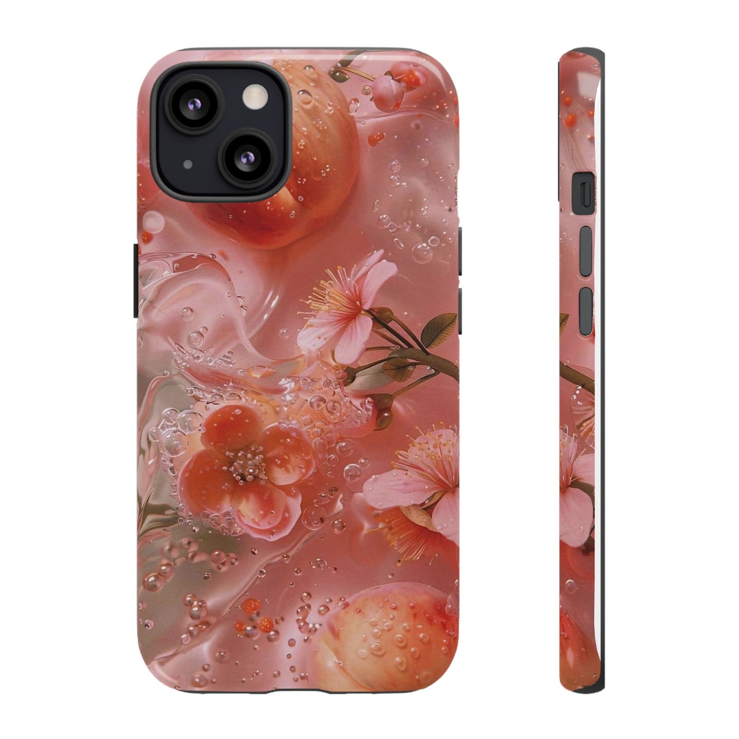 Peach Lily  iPhone Case