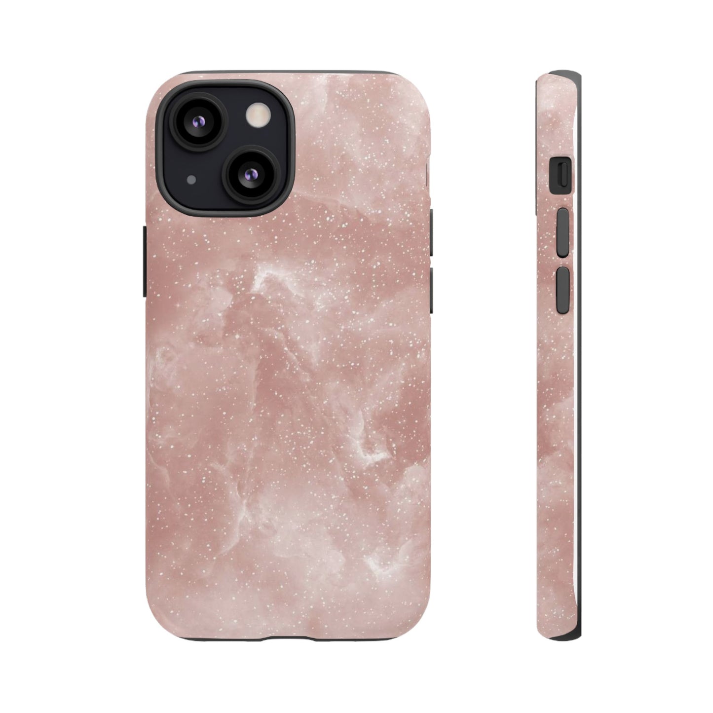 Rose Quartz Glitter iPhone Case