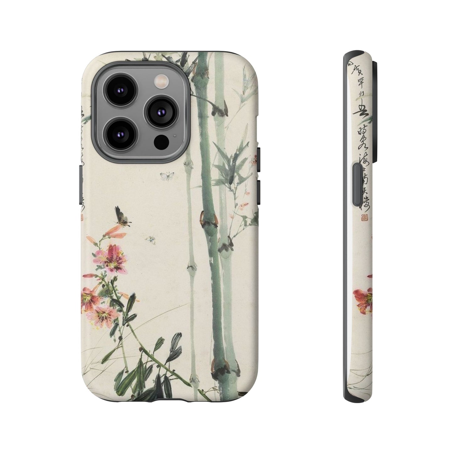 Bamboo Painting iPhone Case