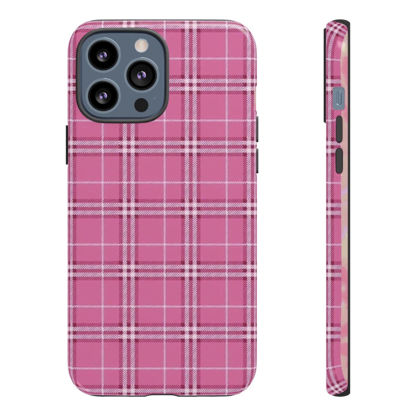 Pink Flannel iPhone Case