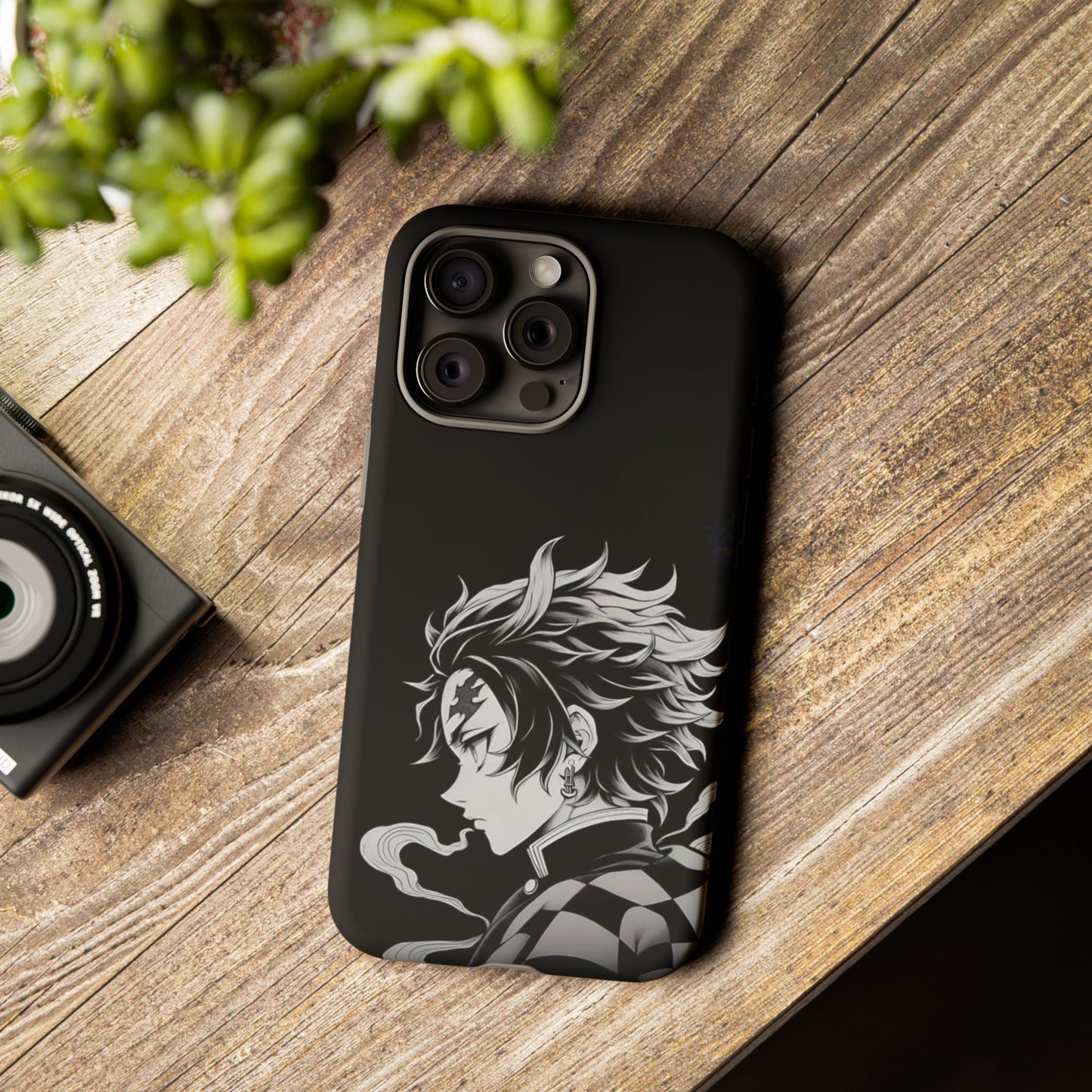 Black Kamado Tanjiro Phone Case