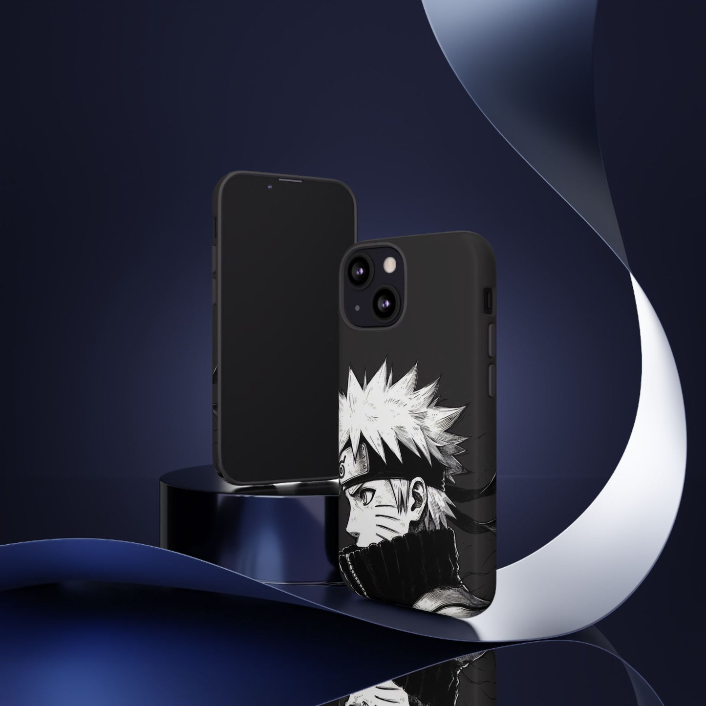 Black Naruto Clipart Phone Case