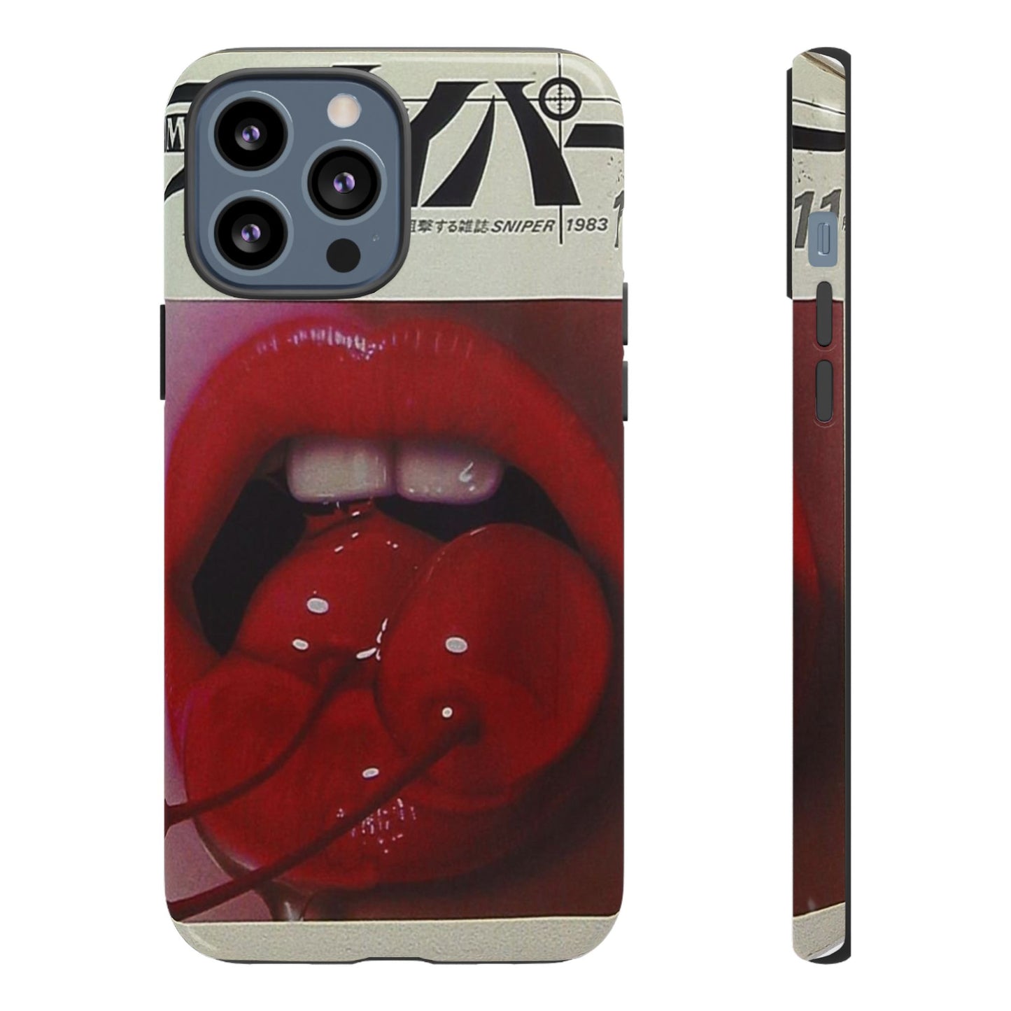 Cherry Lips iPhone Case