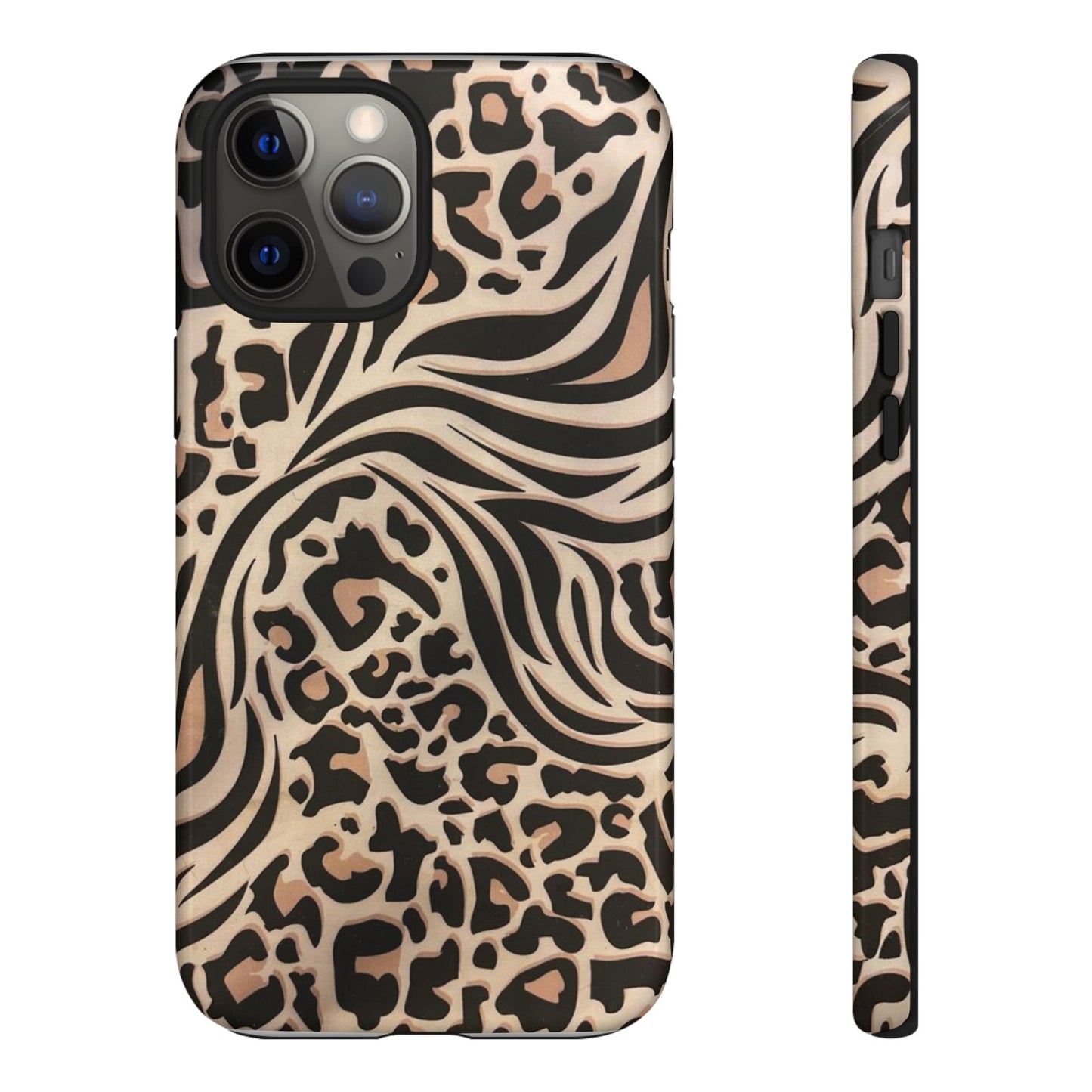 Cheetah Zebra iPhone Case