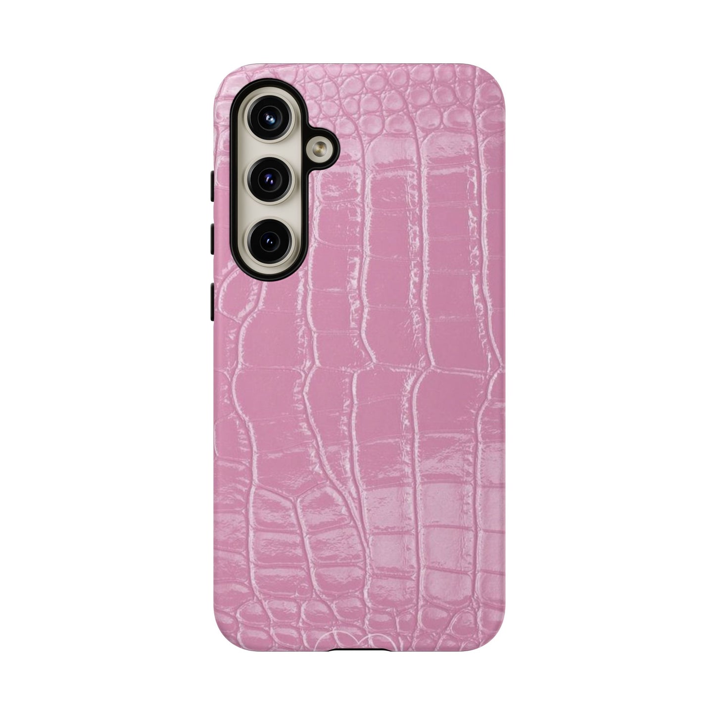 Pink Leather iPhone Case