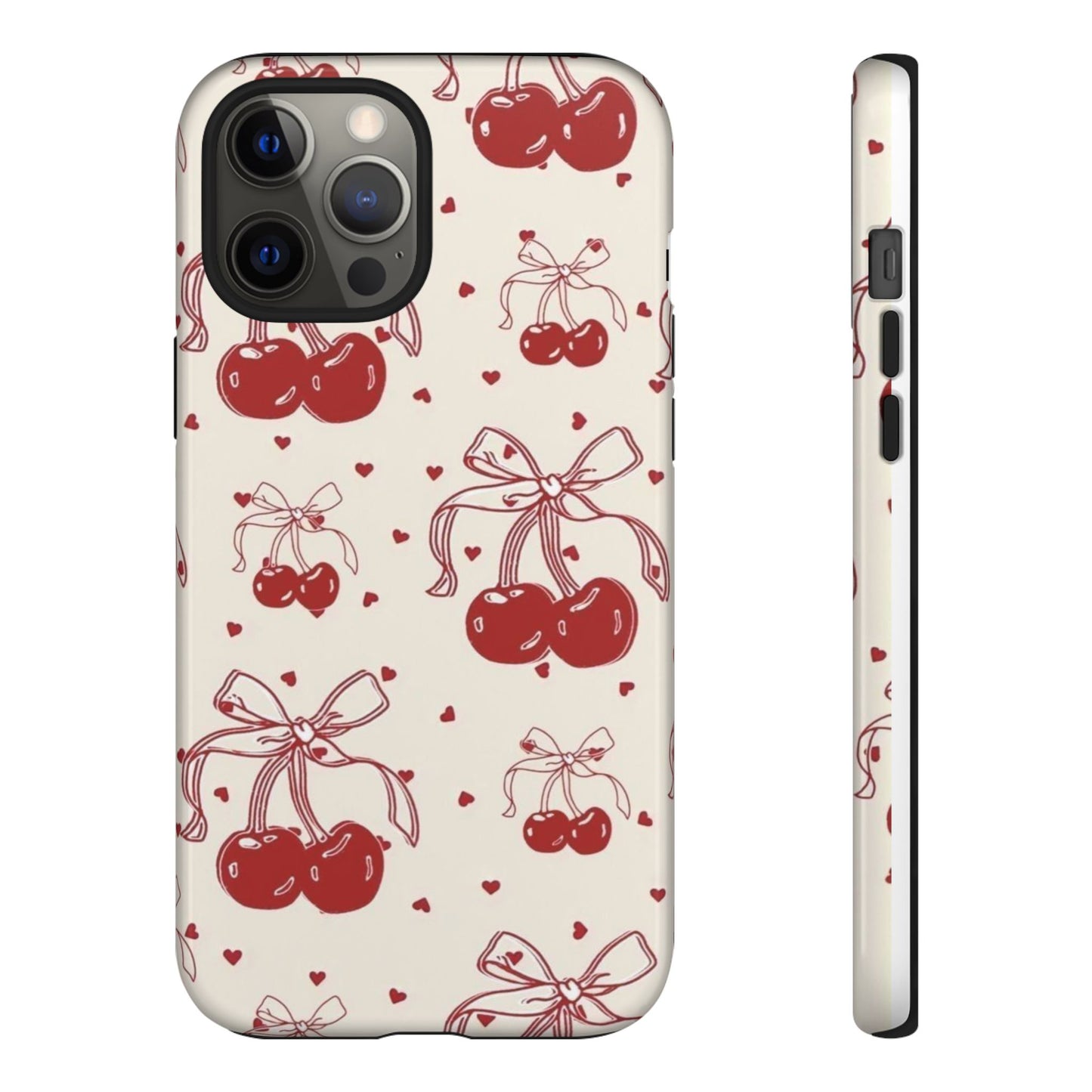 Cherry Bows iPhone Case