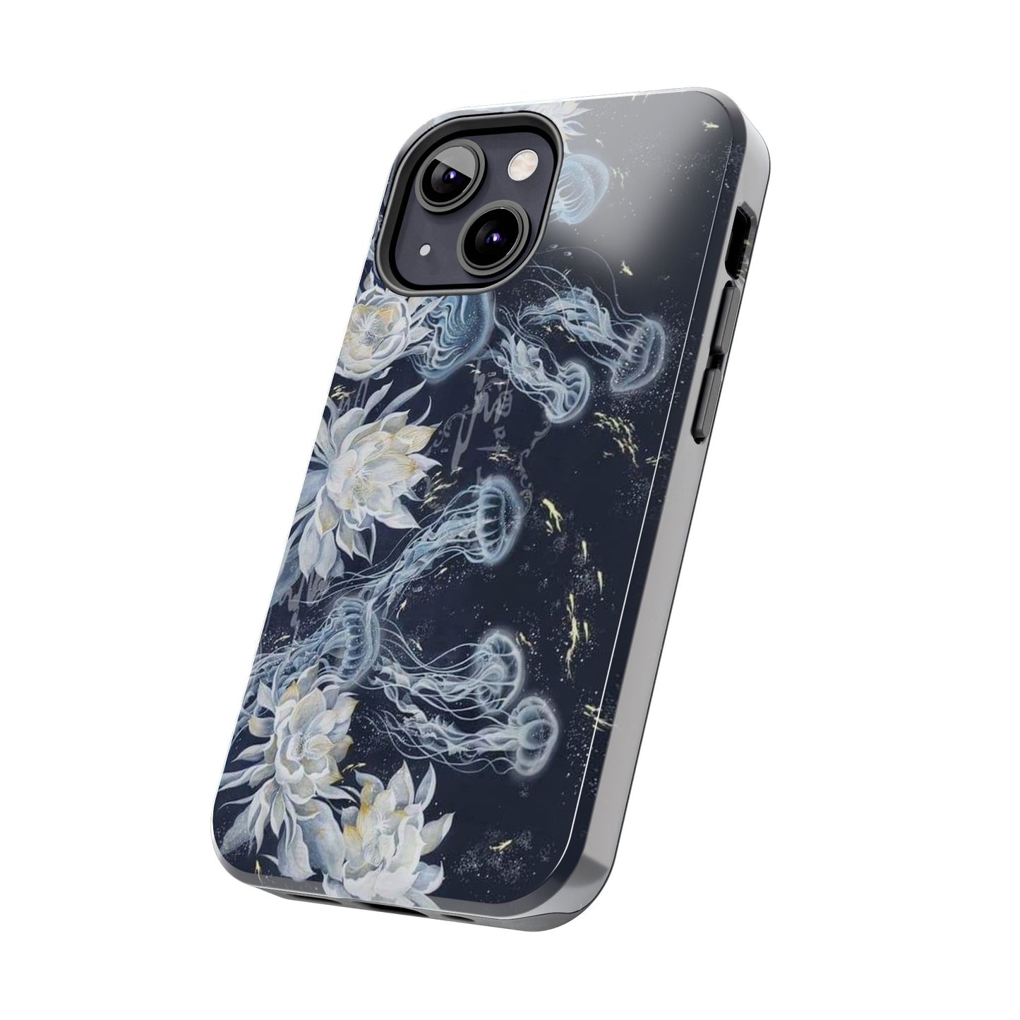 Jellyfish &Lily iPhone Case