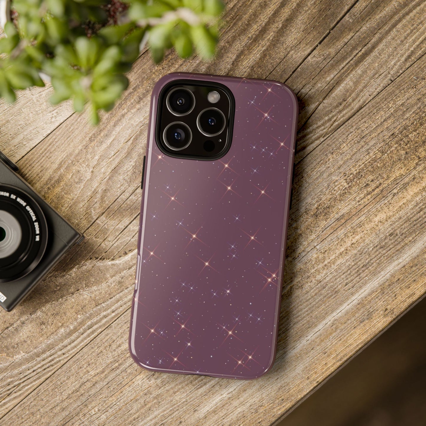 Purple Sparkles Phone Case