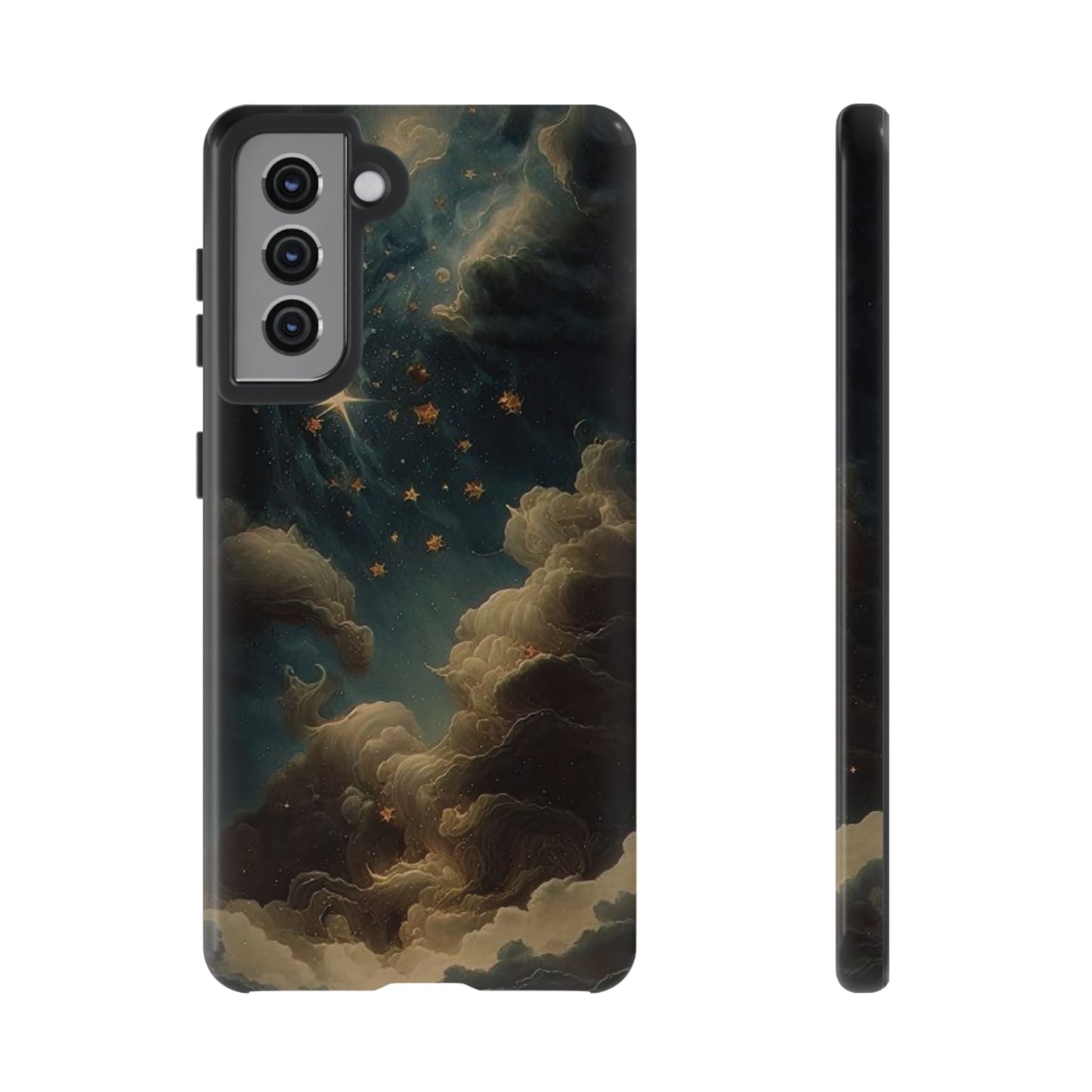 Cloudy Stars iPhone Case