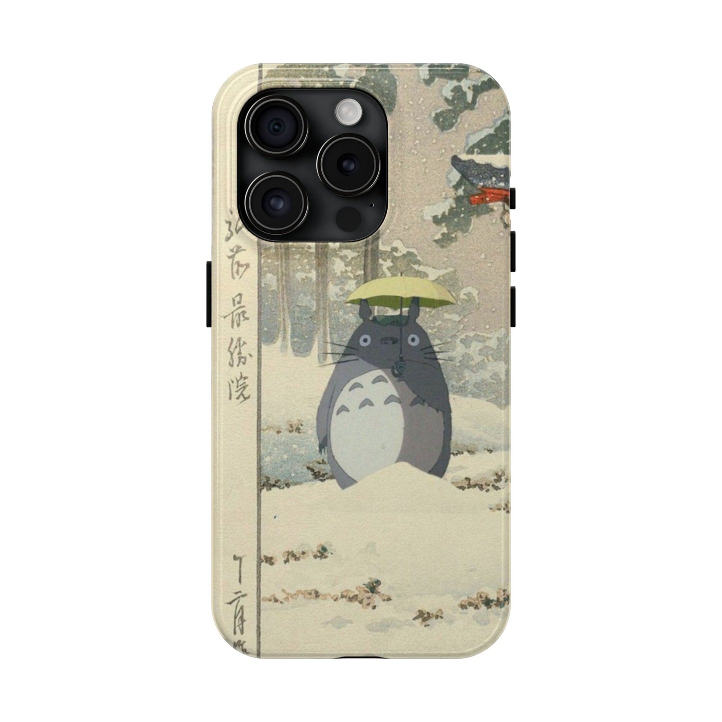 Totoro Snow iPhone Case