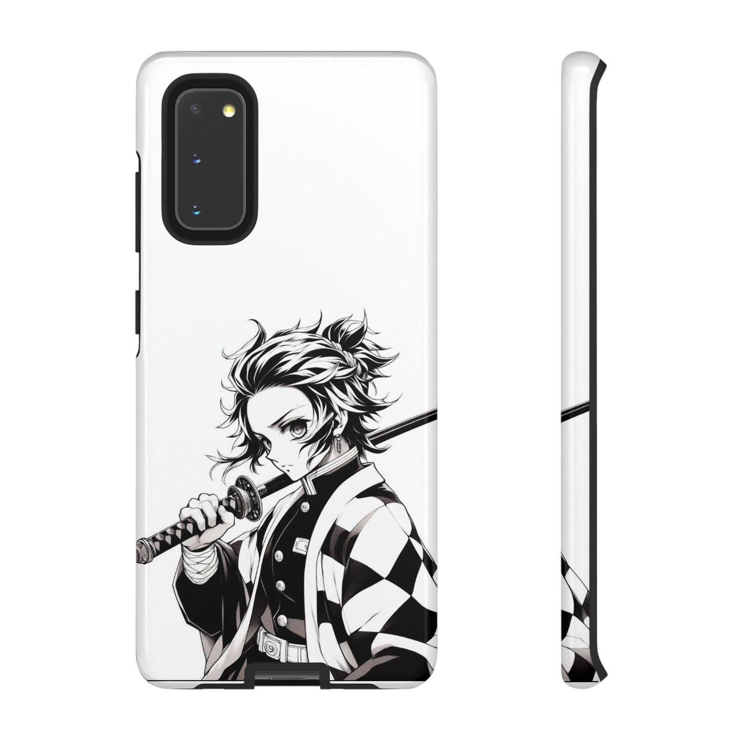 White Kamado Tanjiro Phone Case