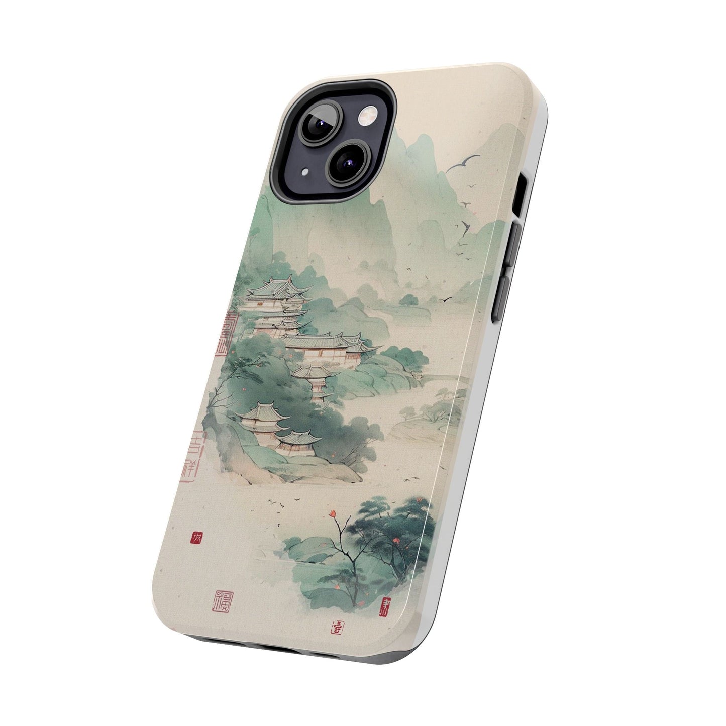 Mountain Village iPhone Case