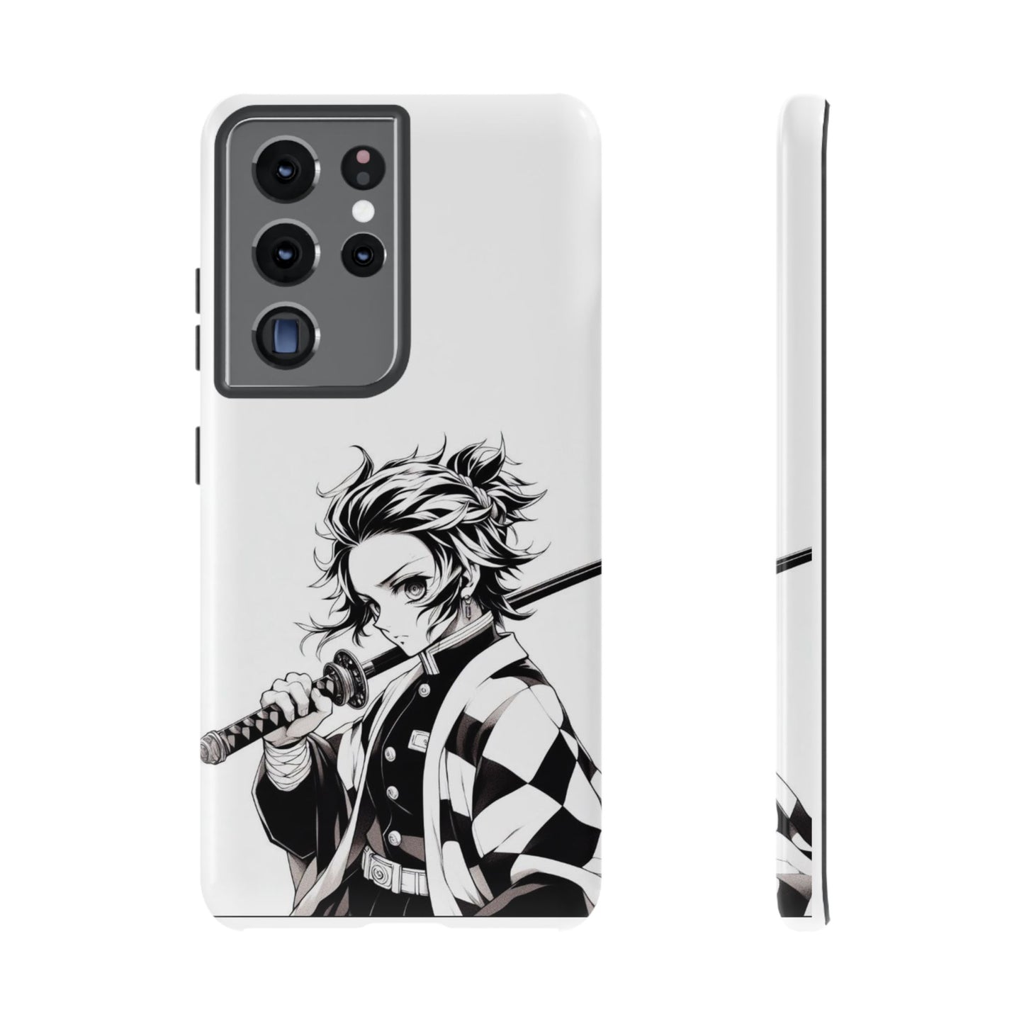 White Kamado Tanjiro Phone Case