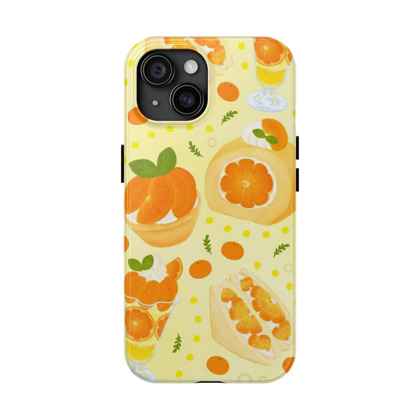 Orange Pop iPhone Case