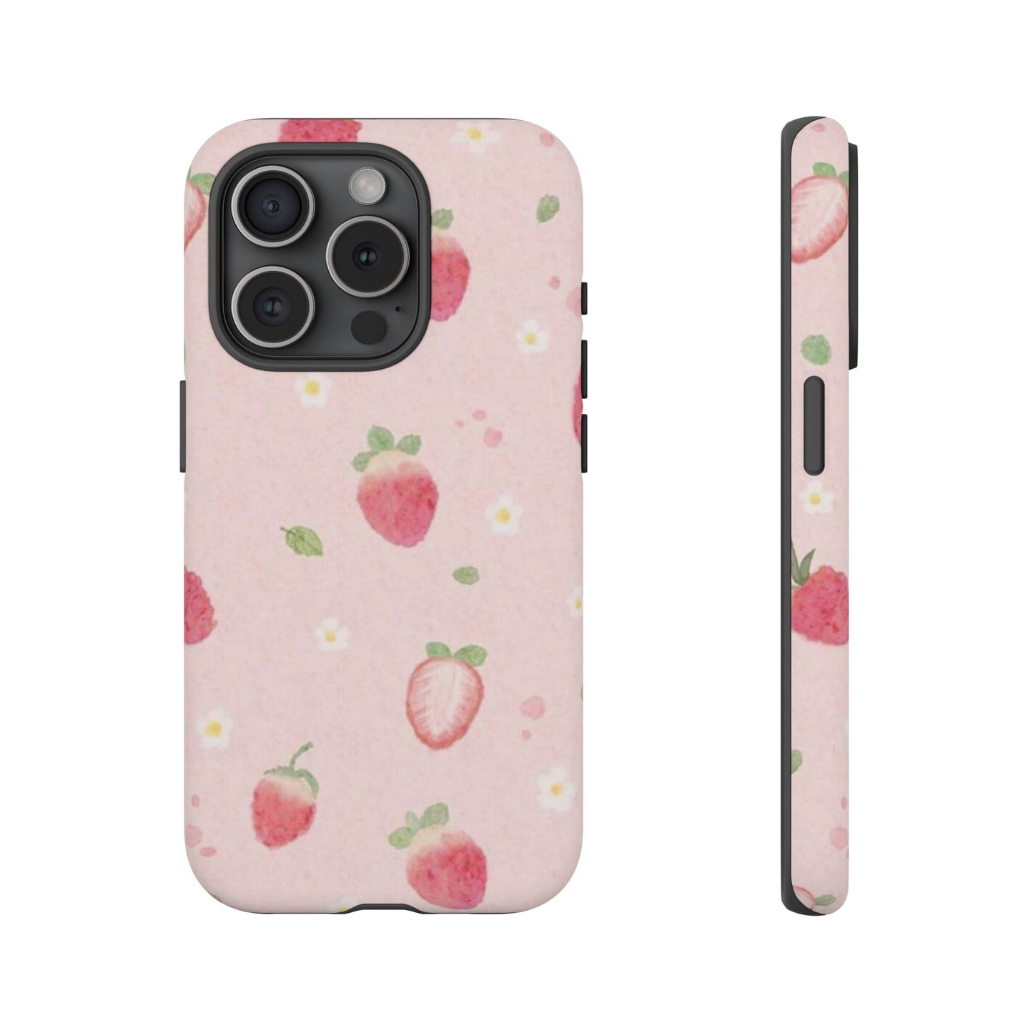 Strawberry Daisy iPhone Case