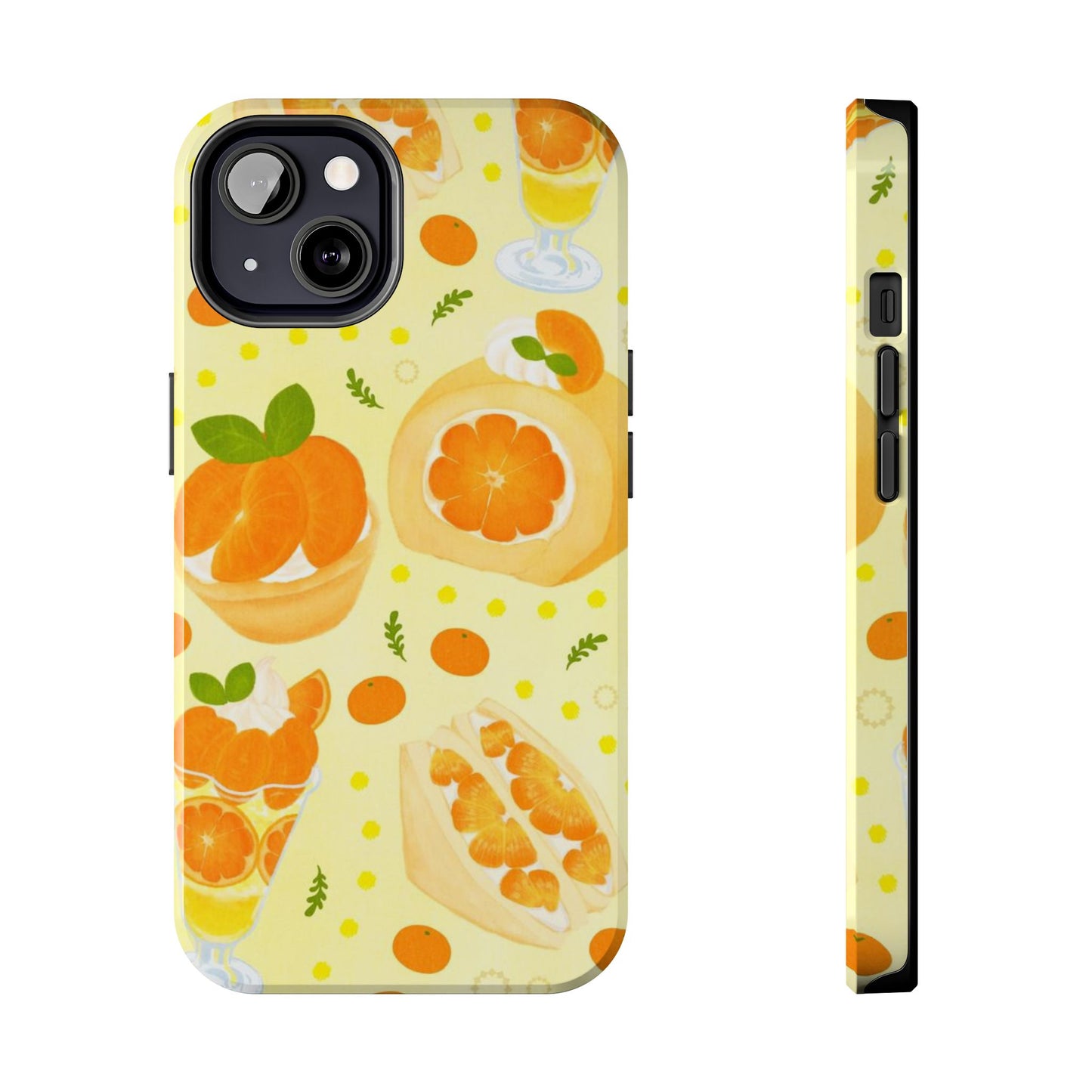 Orange Pop iPhone Case