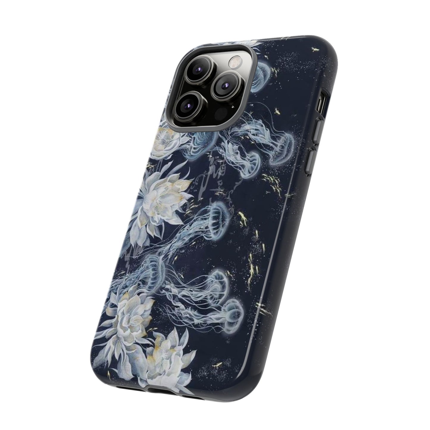 Jellyfish & Lily iPhone Case