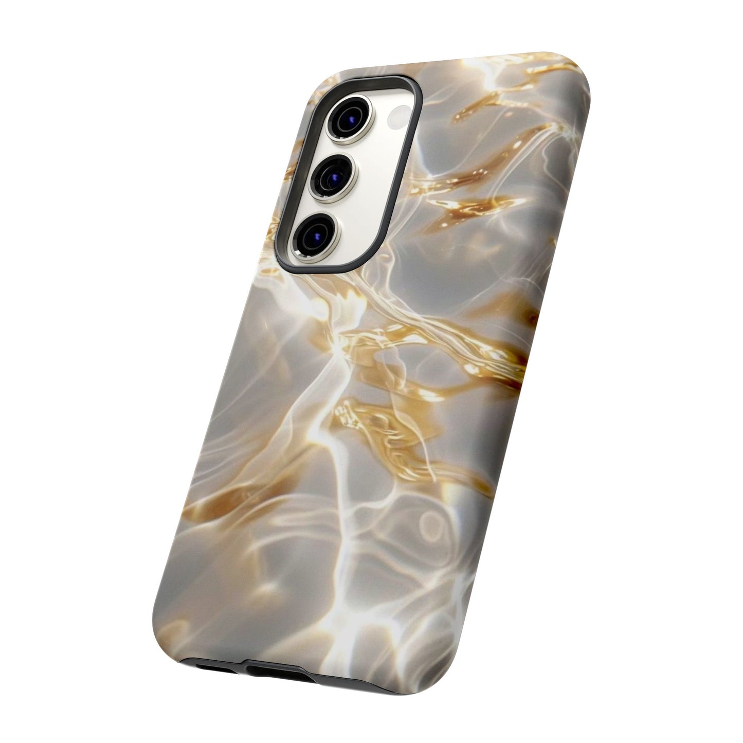 Golden Wave iPhone Case