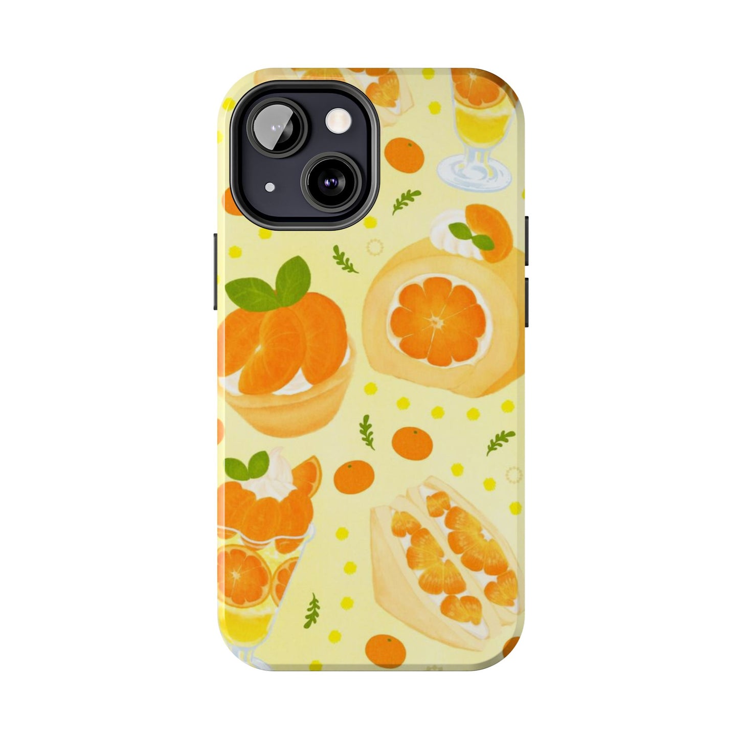 Orange Pop iPhone Case