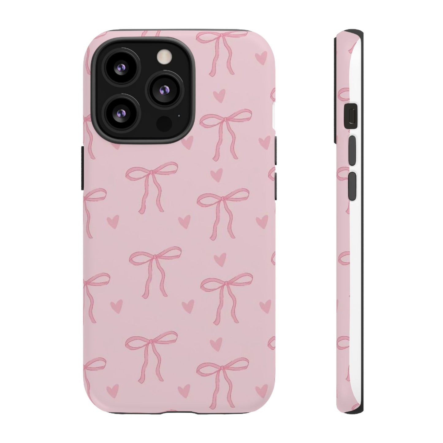 Bows and Hearts iPhone Case