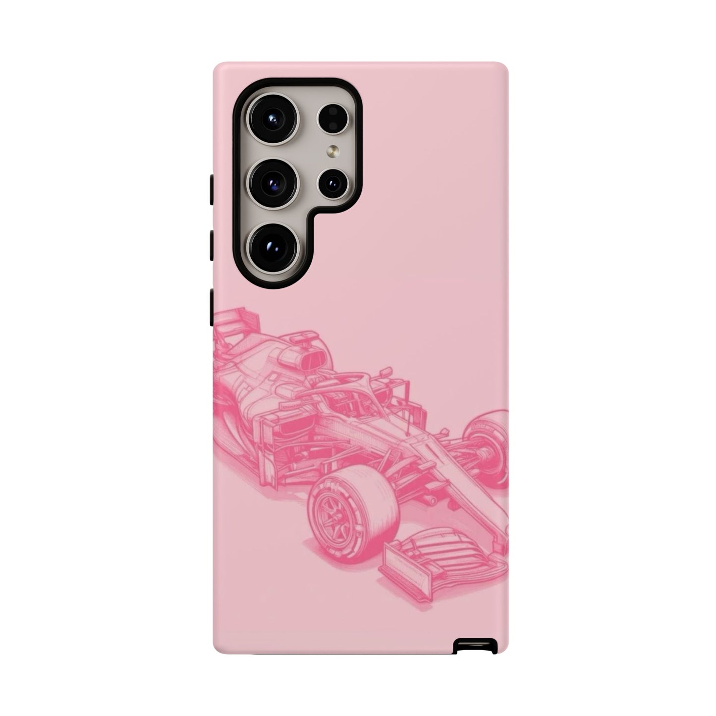 Pink Racecar iPhone Case