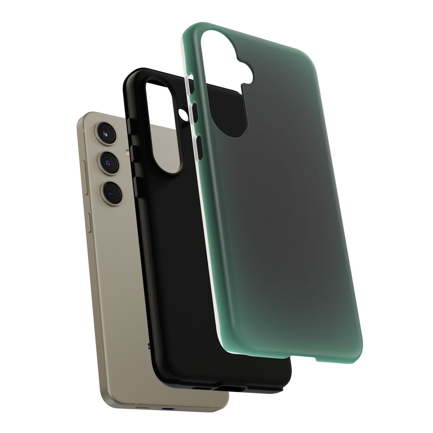 Midnight Green Aura Phone Case