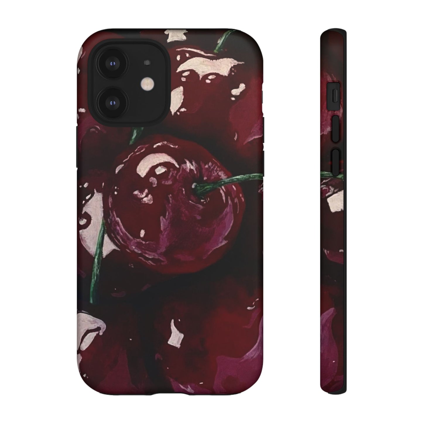 Cherry Painting iPhone Case