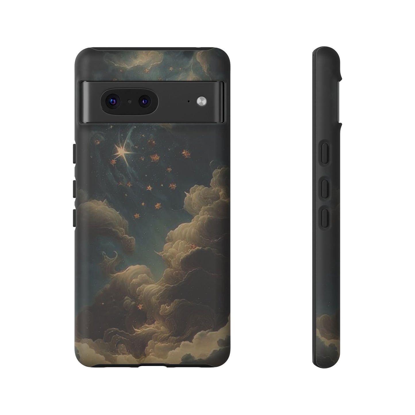 Cloudy Stars iPhone Case