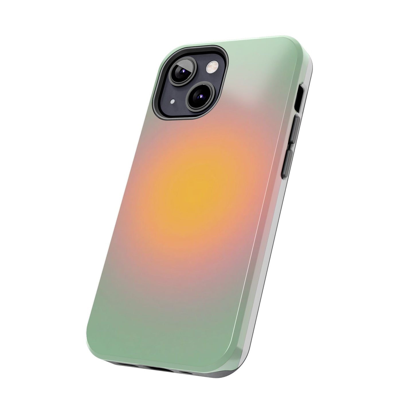 Sage & Orange iPhone Case