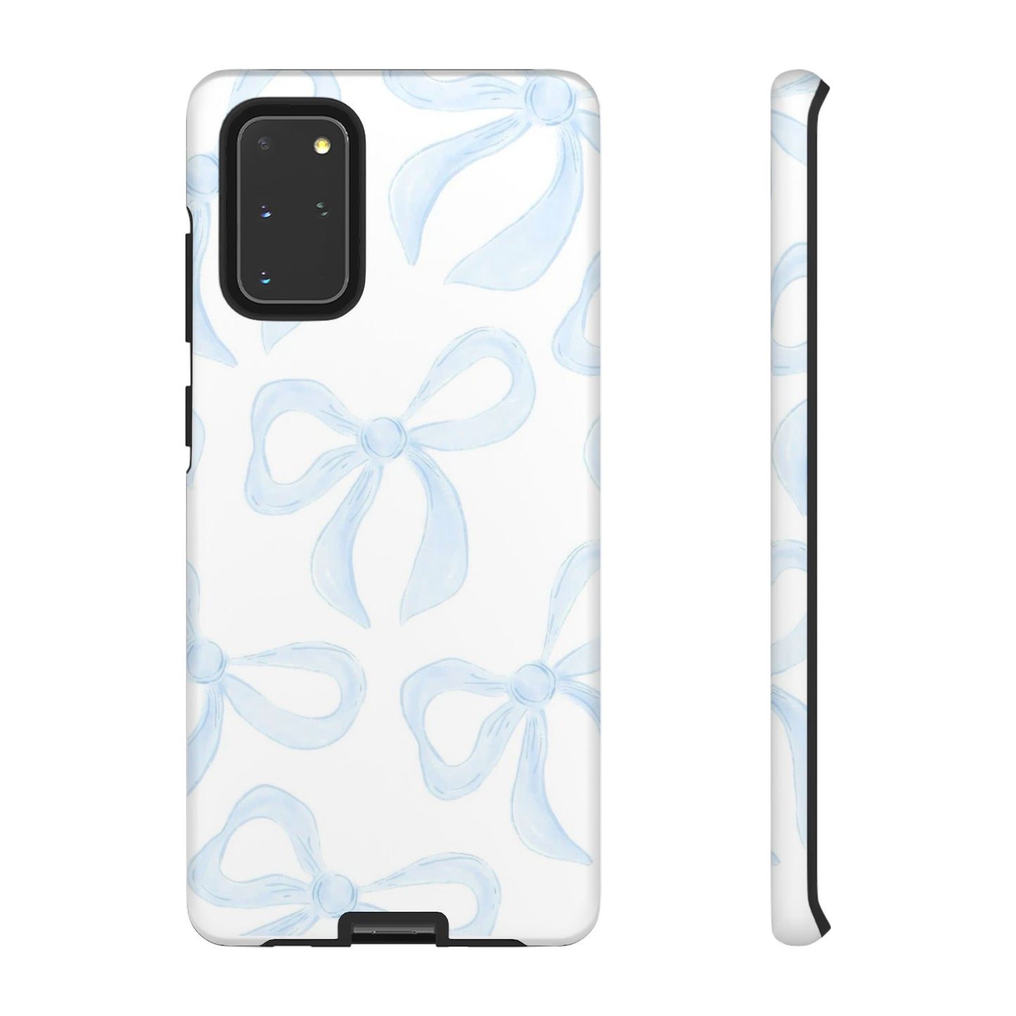 Blue Coquette Bow iPhone Case