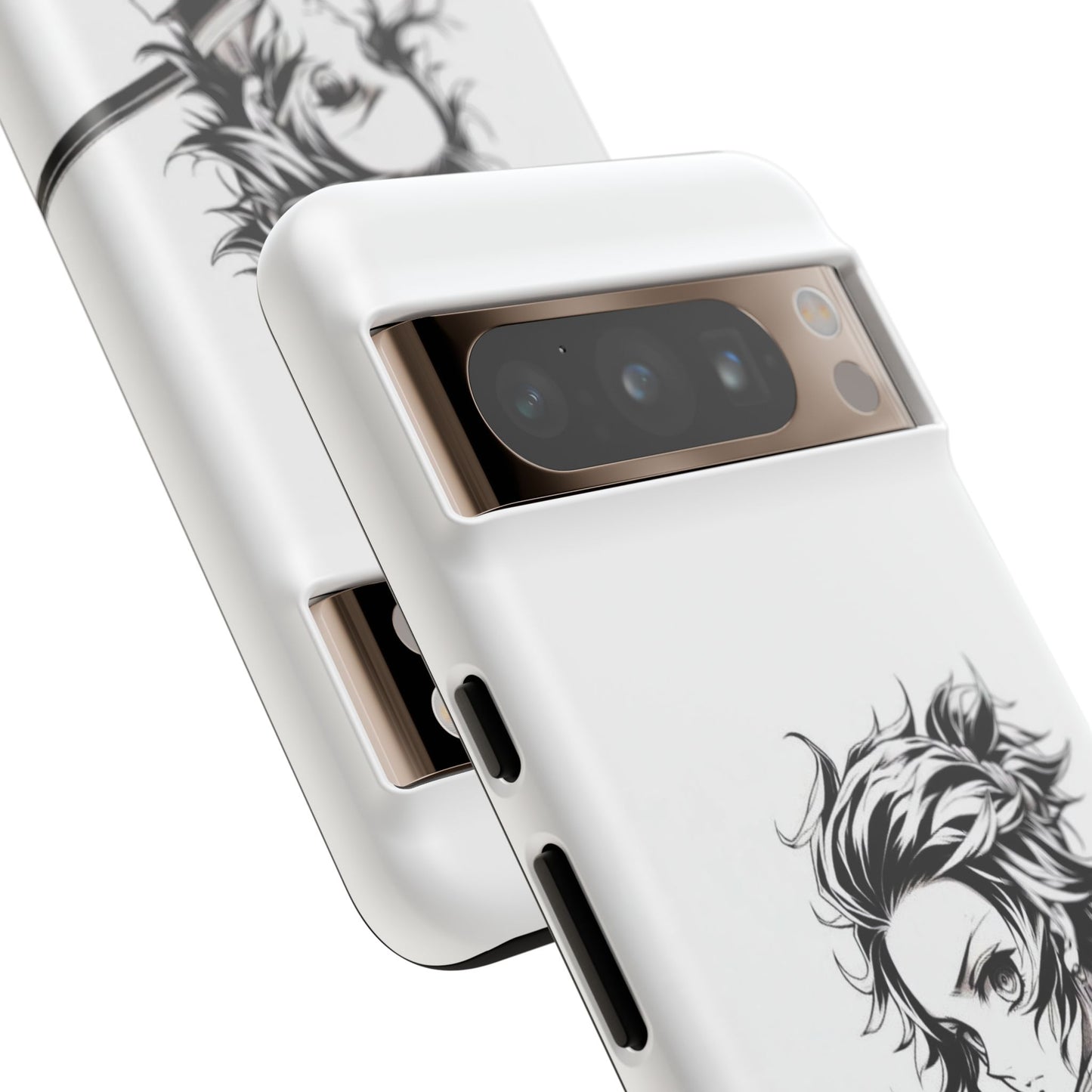 White Kamado Tanjiro Phone Case