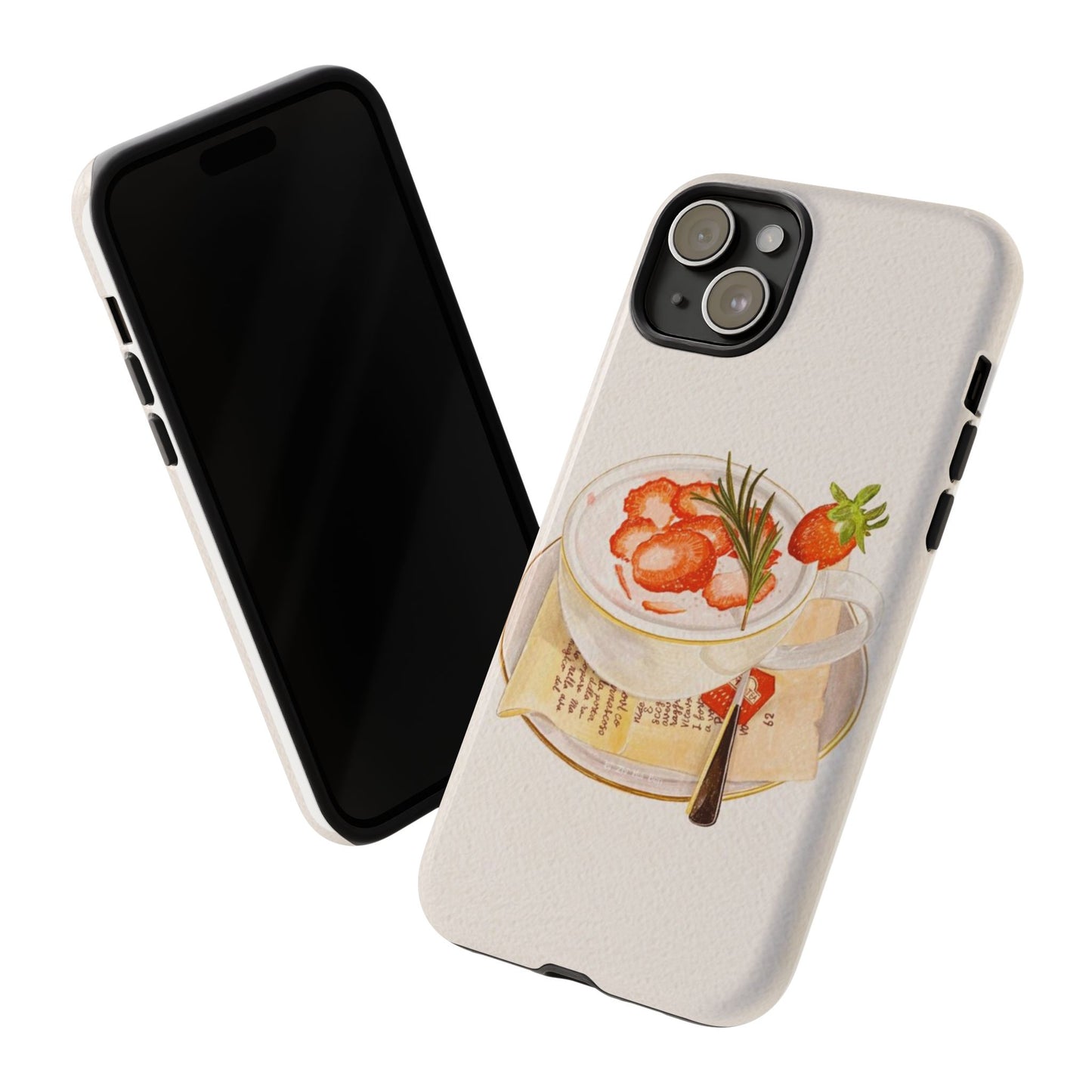 Strawberry Cream iPhone Case