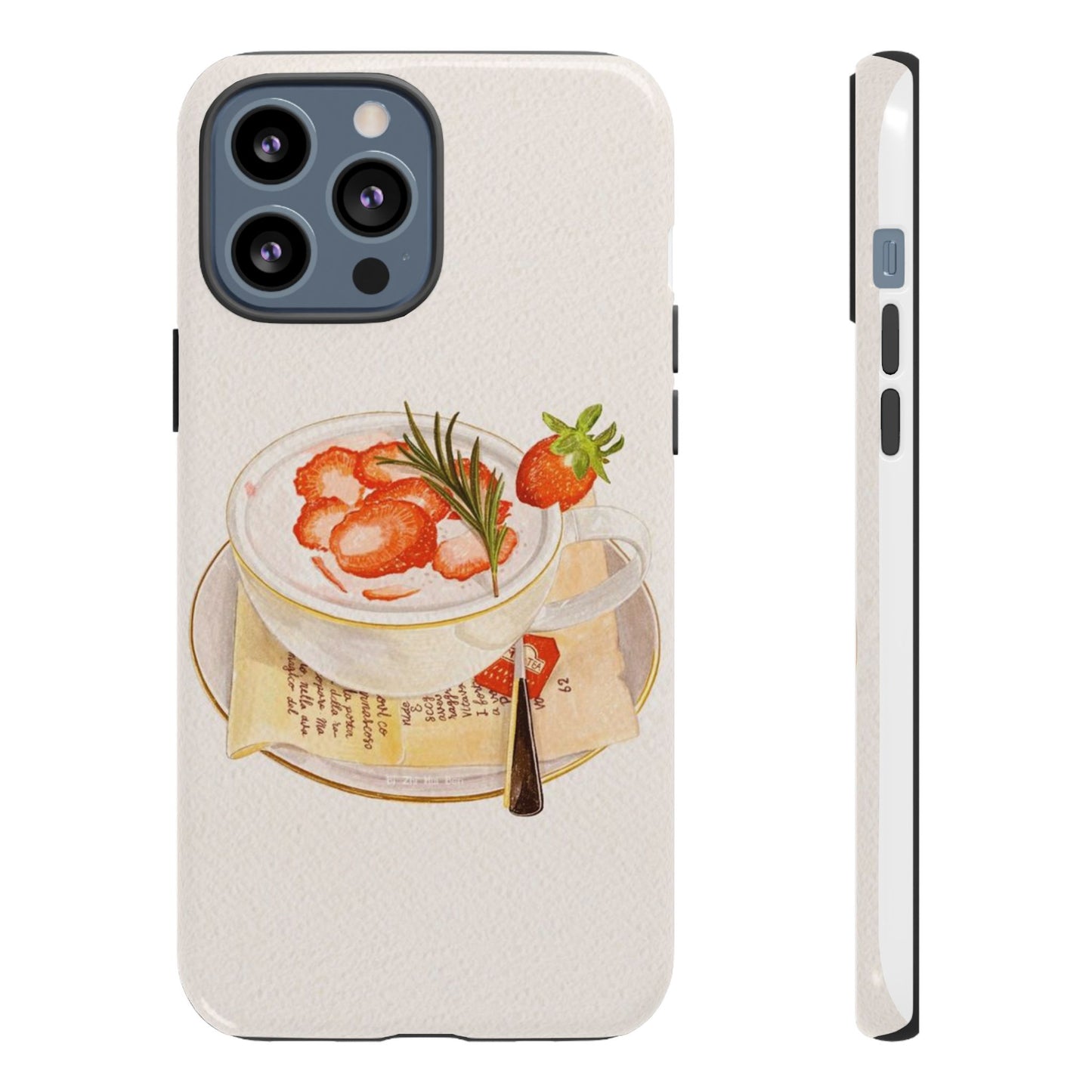 Strawberry Cream iPhone Case