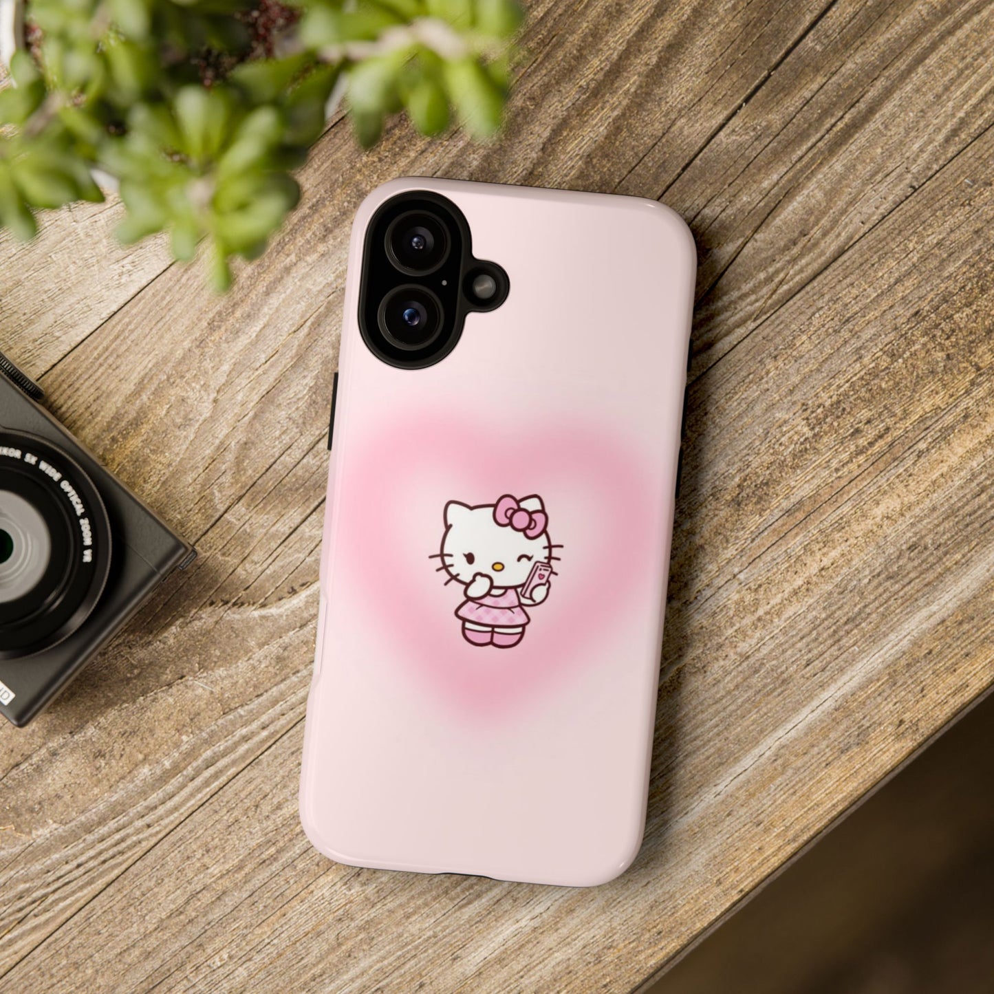 Hello Kitty Heart Aura Phone Case