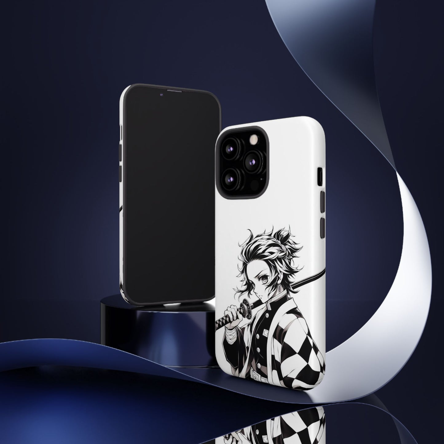 White Kamado Tanjiro Phone Case