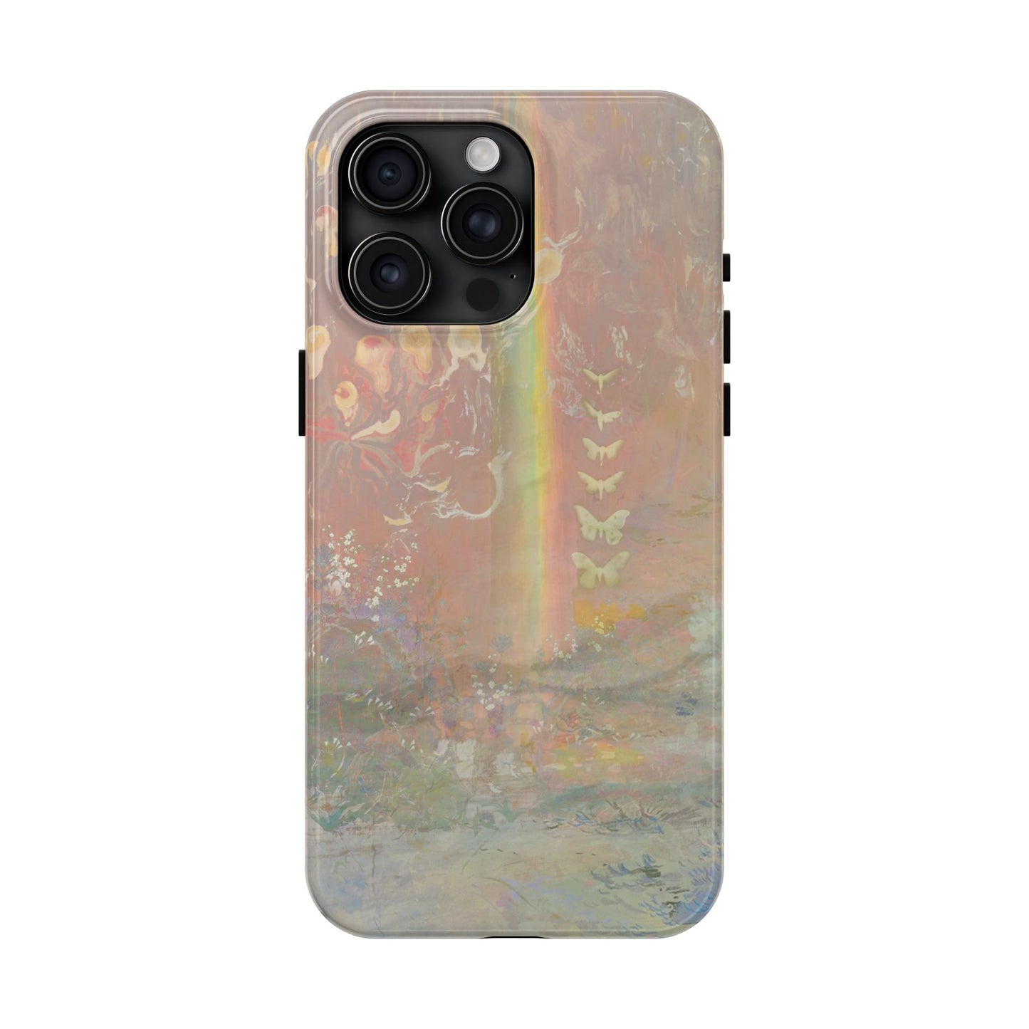 Rainbow Light Painting iPhone Case