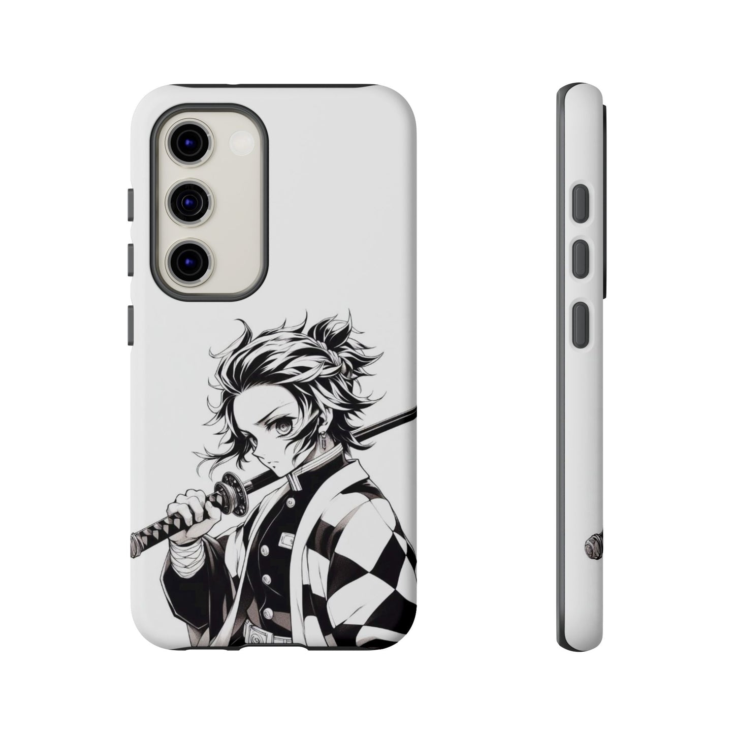 White Kamado Tanjiro Phone Case