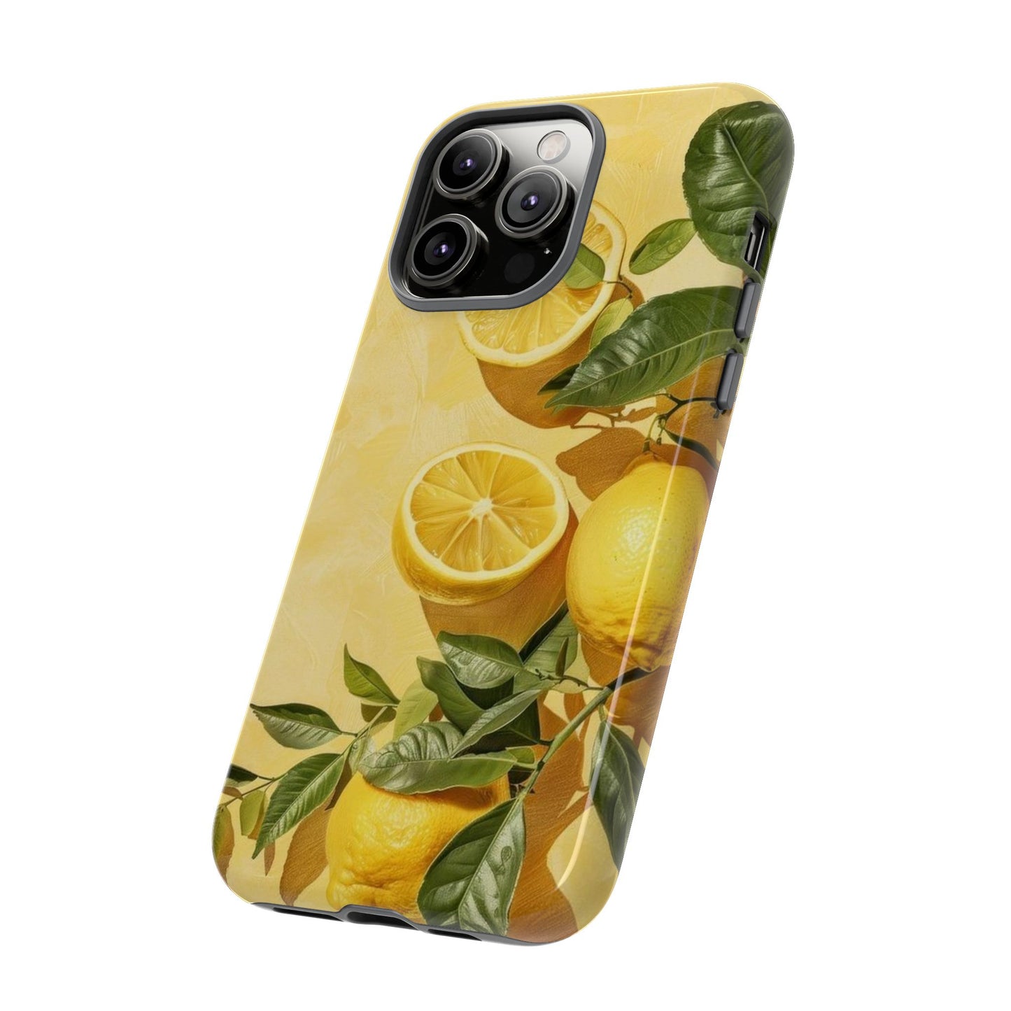 Lemon Wall iPhone Case