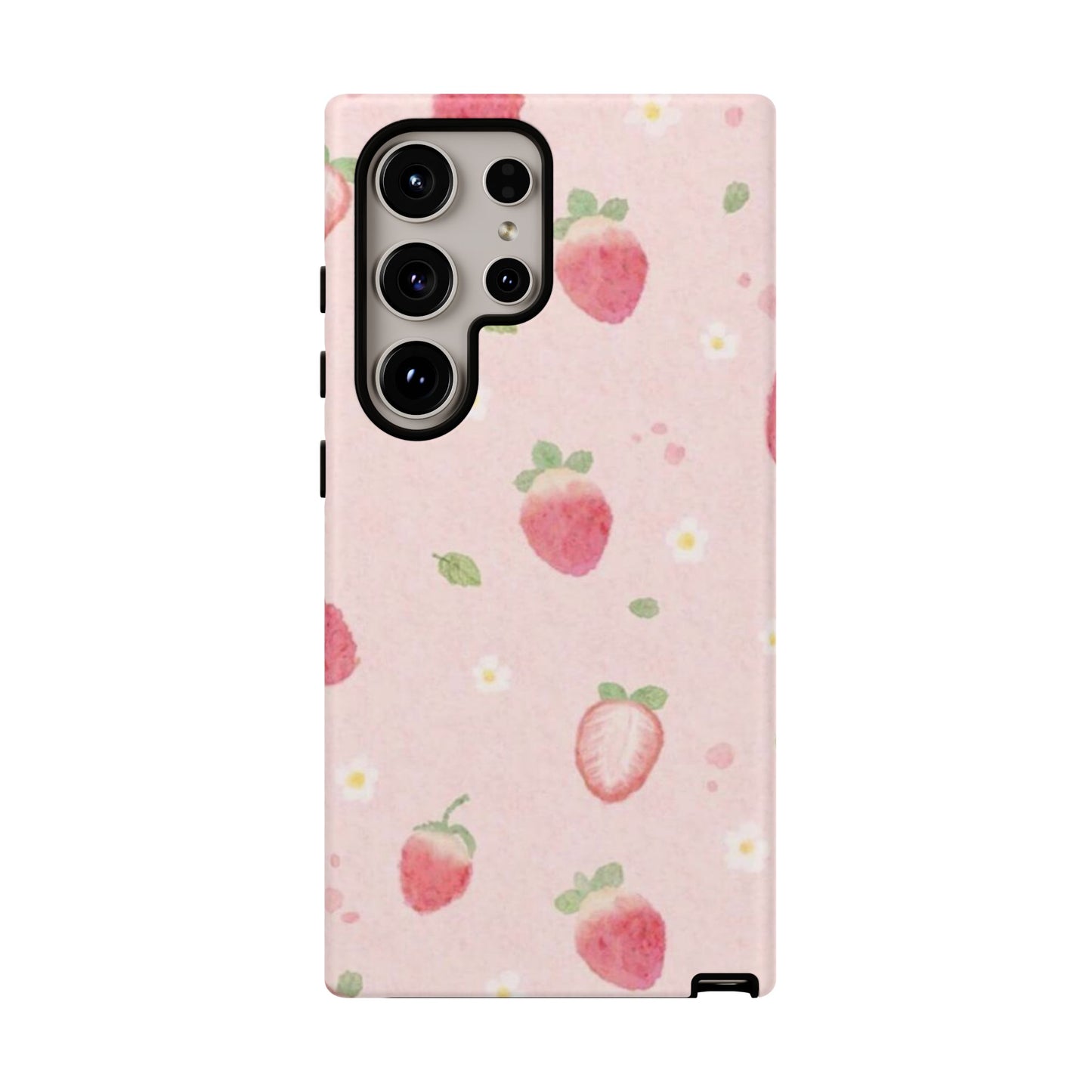 Strawberry Daisy iPhone Case