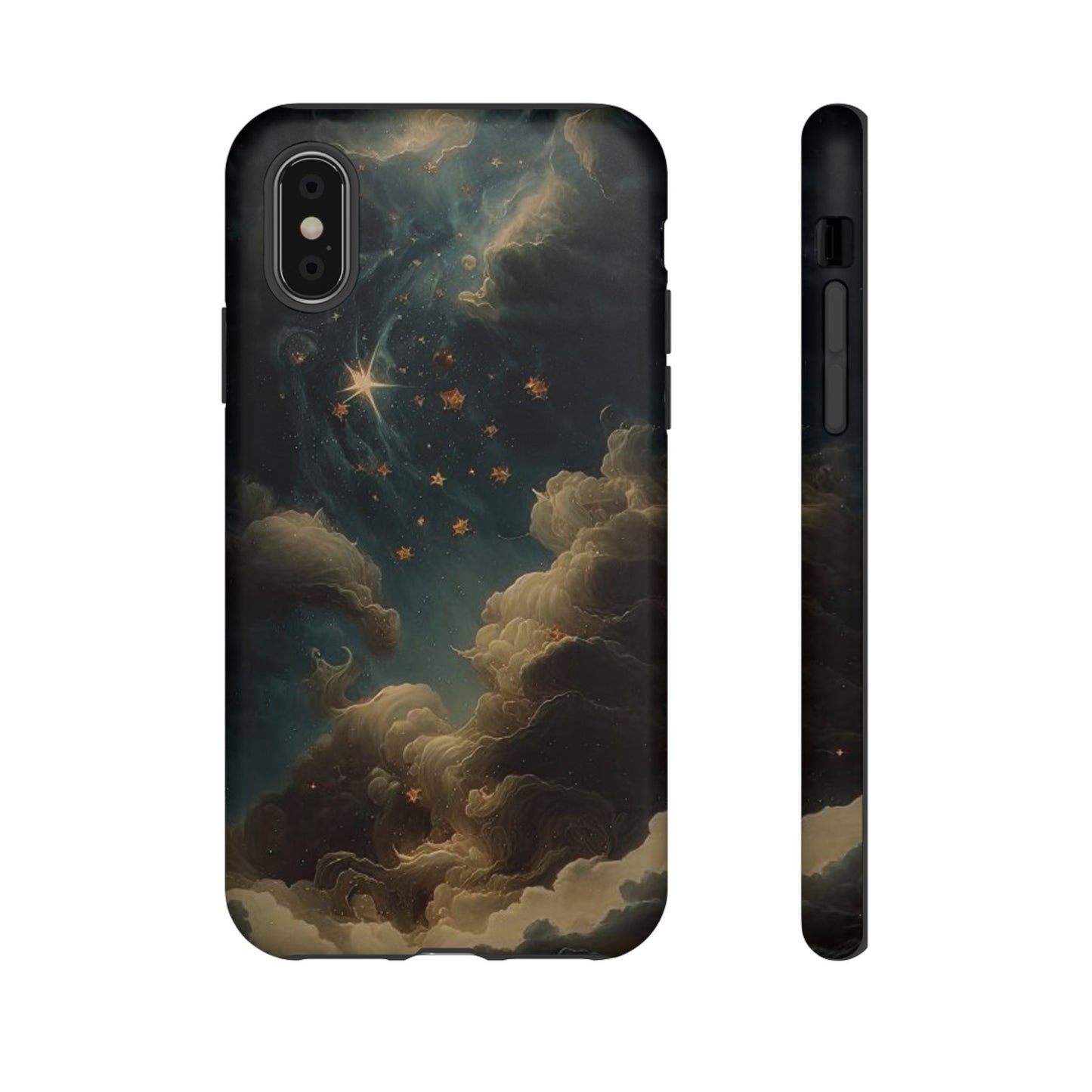 Cloudy Stars iPhone Case