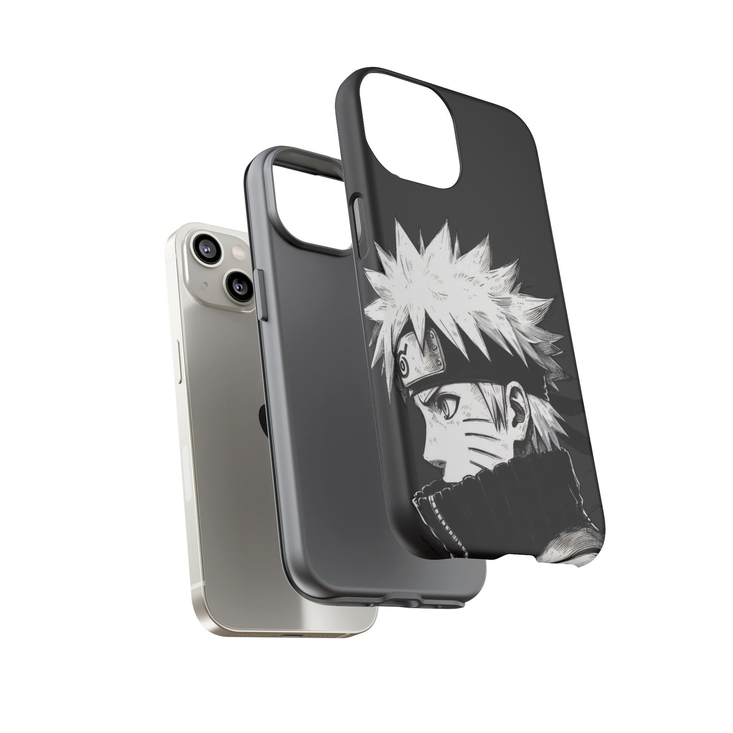 Black Naruto Clipart Phone Case